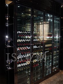 佛山供應(yīng)不銹鋼紅酒柜加工,不銹鋼酒店酒柜定制