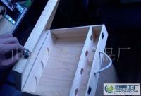 匠心定制，品味不凡 四瓶裝松木紅酒禮盒廠家直銷服務